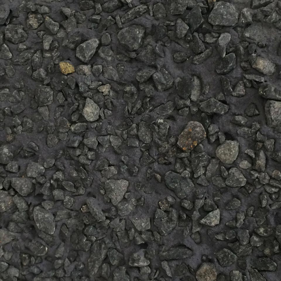 Verputzte Steine
