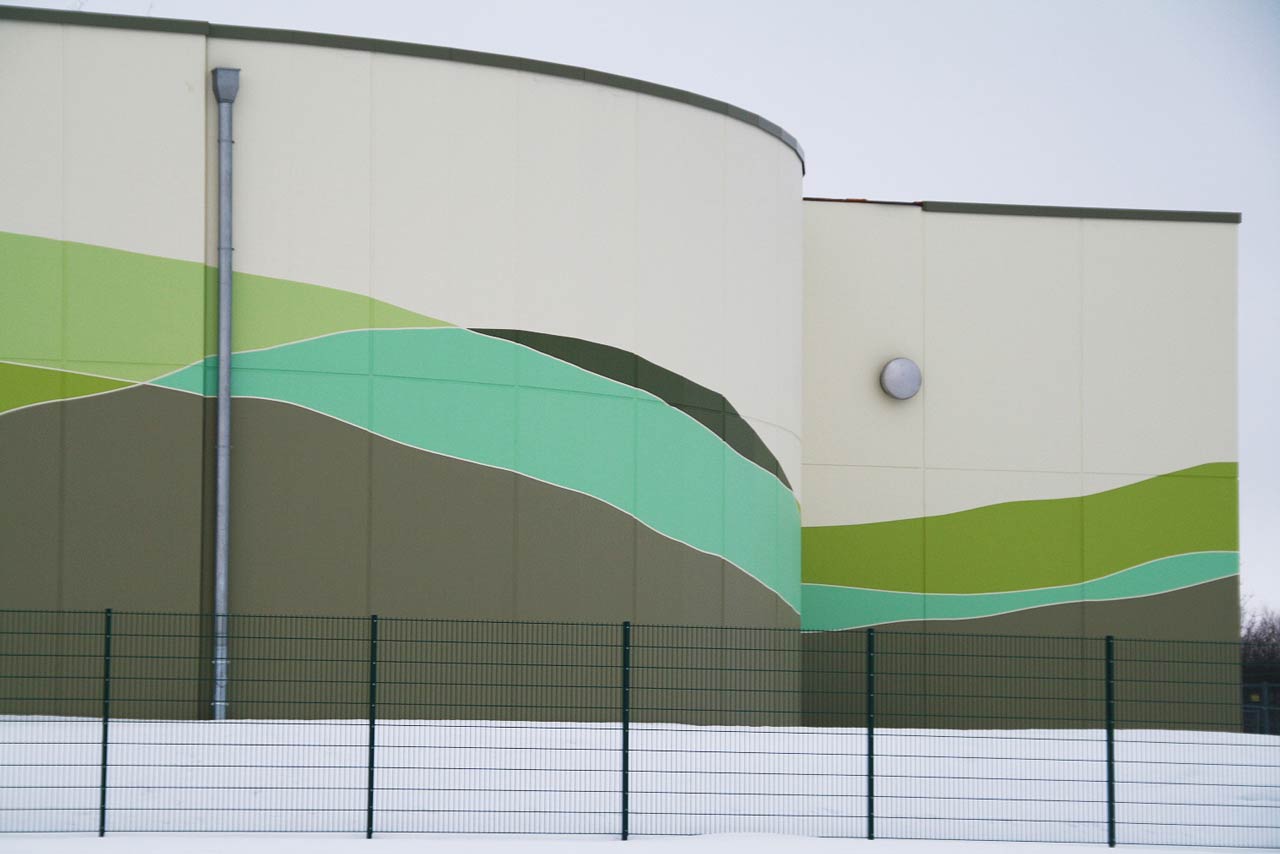 Wasserwerke Fassade